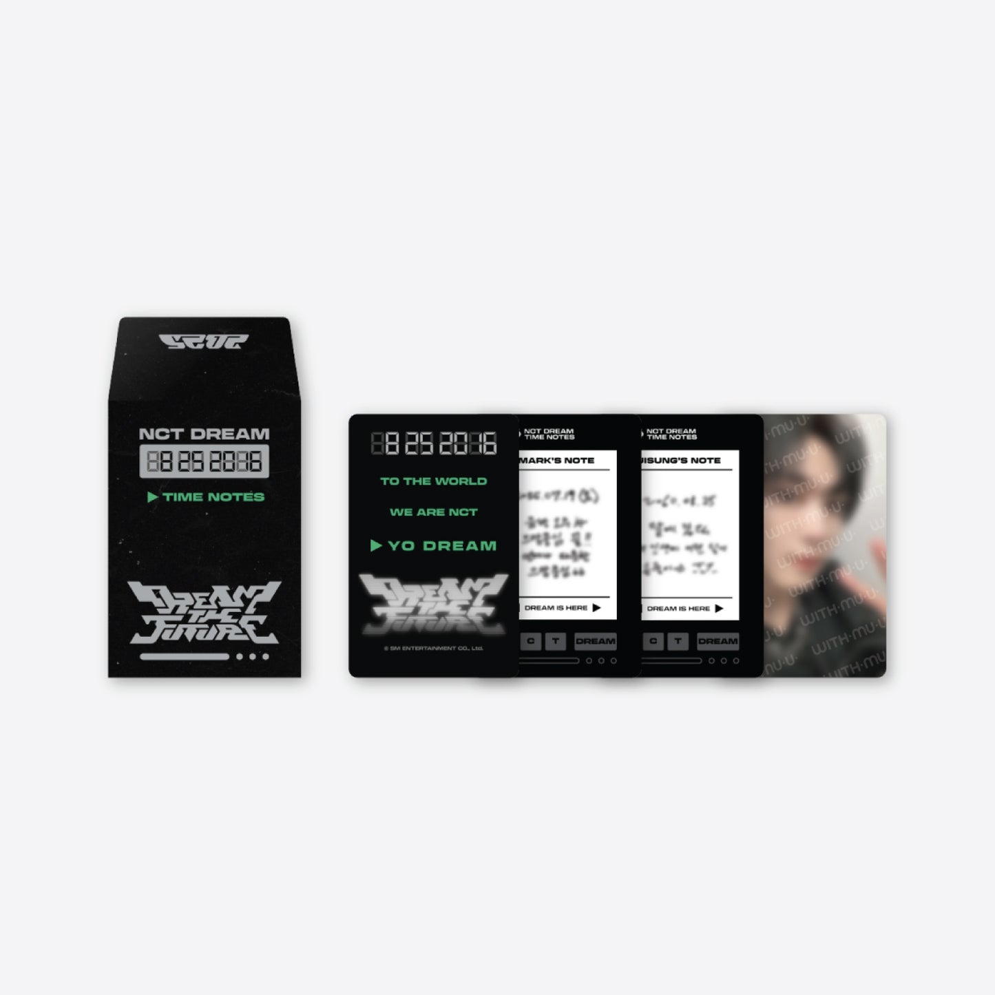 [PRE-ORDER] NCT DREAM [THE DREAM SHOW 4 : DREAM THE FUTURE] OFFICIAL MD TIME NOTE SET