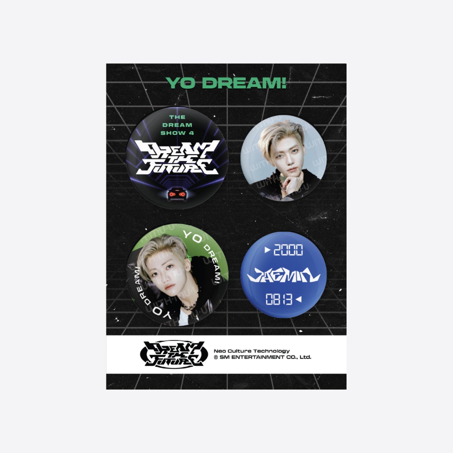 [PRE-ORDER] NCT DREAM [THE DREAM SHOW 4 : DREAM THE FUTURE] OFFICIAL MD PIN BUTTON SETT (Copy)