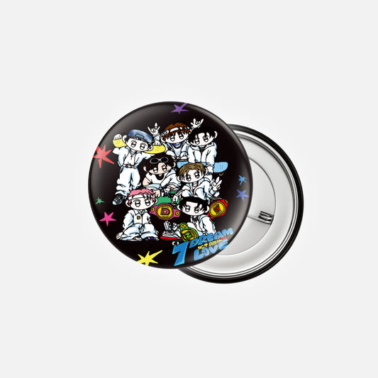 [PRE-ORDER] NCT DREAM 2025 POP-UP [TIME RIDERS] OFFICIAL MD RANDOM PIN BUTTON
