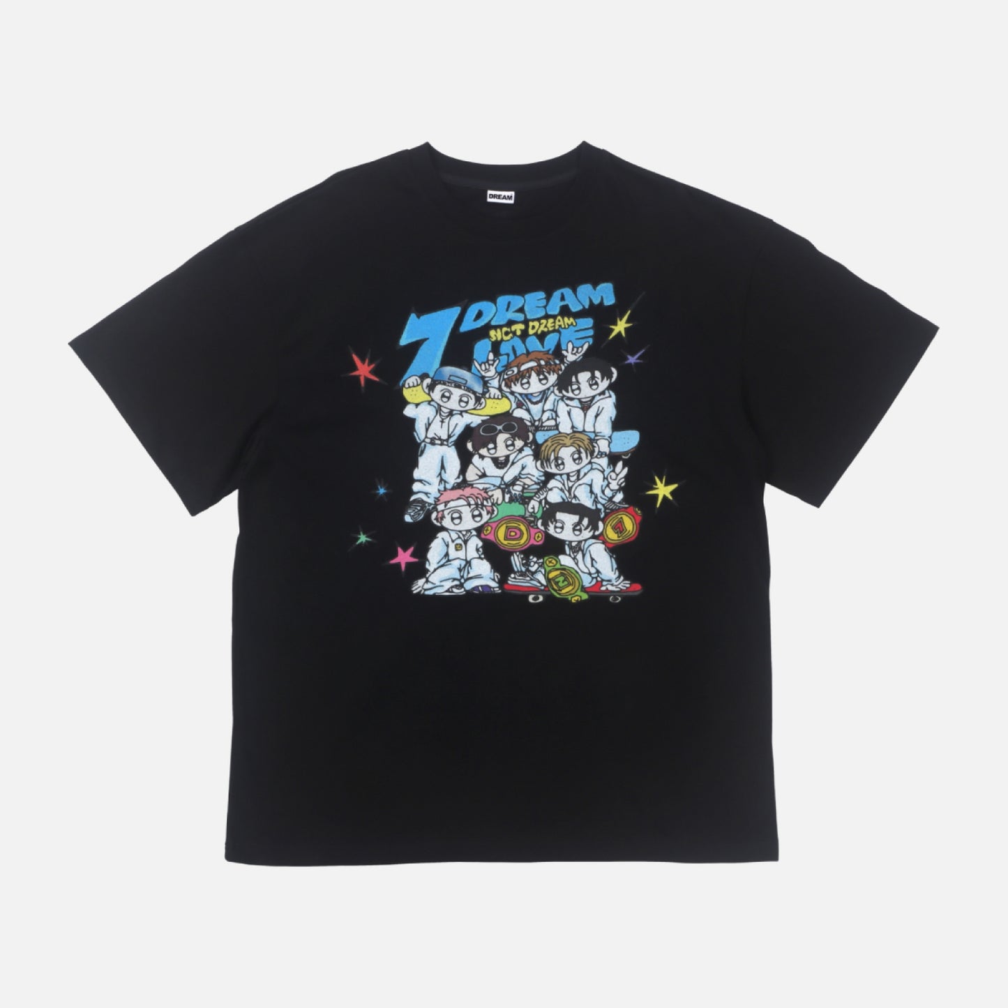 [PRE-ORDER] NCT DREAM 2025 POP-UP [TIME RIDERS] OFFICIAL MD T-SHIRT ILLUSTRATION ver.