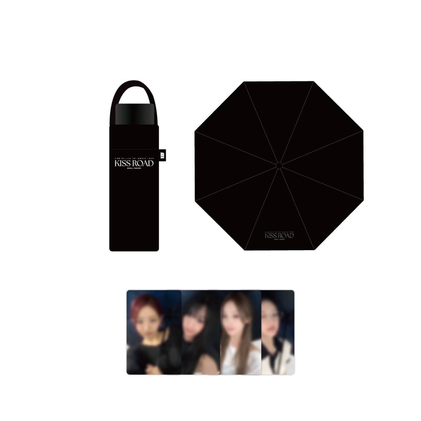[PRE-ORDER] KISS OF LIFE [KISS ROAD] SEOUL ENCORE OFFICIAL MD FOLDING UV UMBRELLA