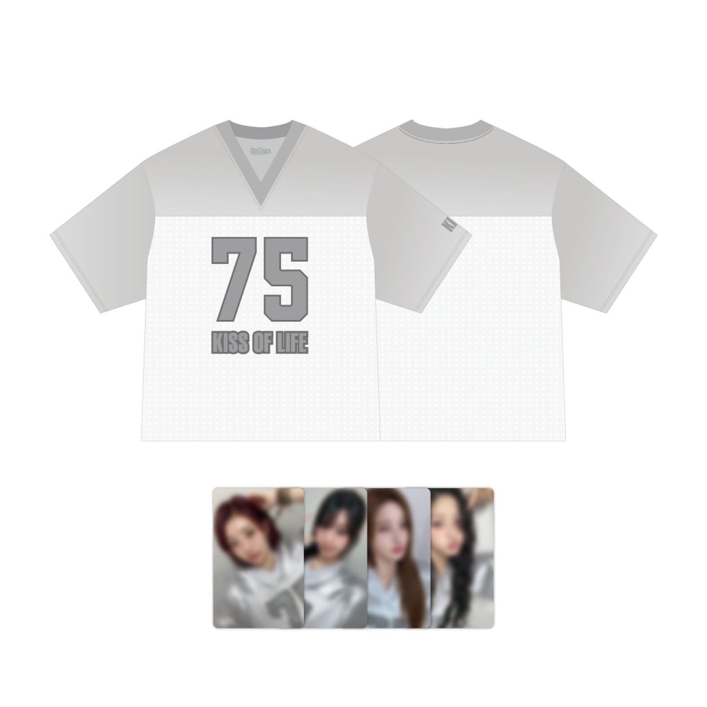 [PRE-ORDER] KISS OF LIFE [KISS ROAD] SEOUL ENCORE OFFICIAL MD UNIFORM T-SHIRT