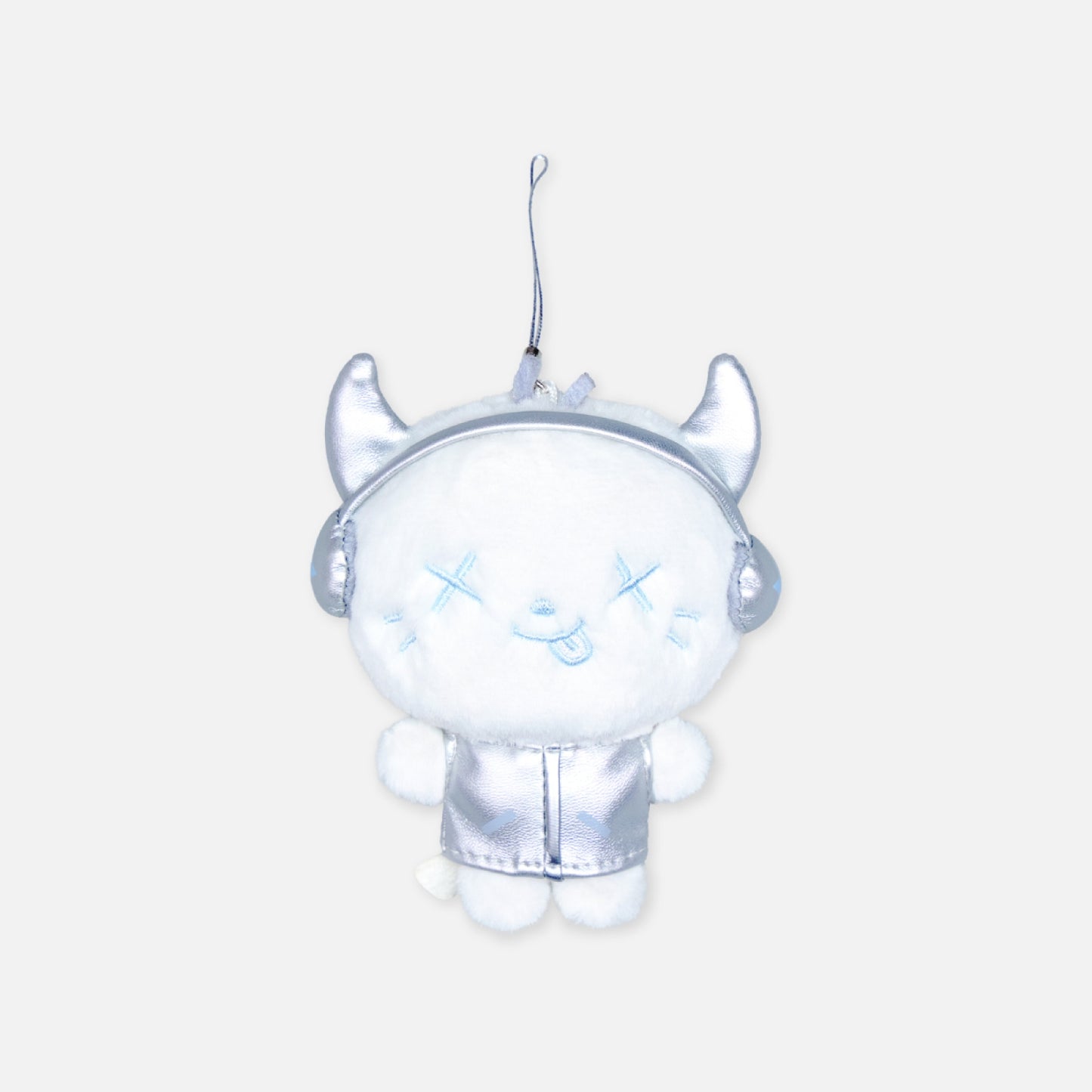 [PRE-ORDER] aespa LIVE TOUR [SYNK : aeXIS LINE] OFFICIAL MD FANLIGHT DOLL KEY RING (SILVER ver.)
