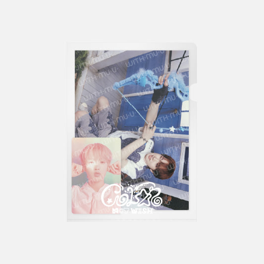 [PRE-ORDER] NCT WISH POP UP [FIND YOUR COLOR] OFFICIAL MD POSTCARD+HOLOGRAM PHOTO CARD SET