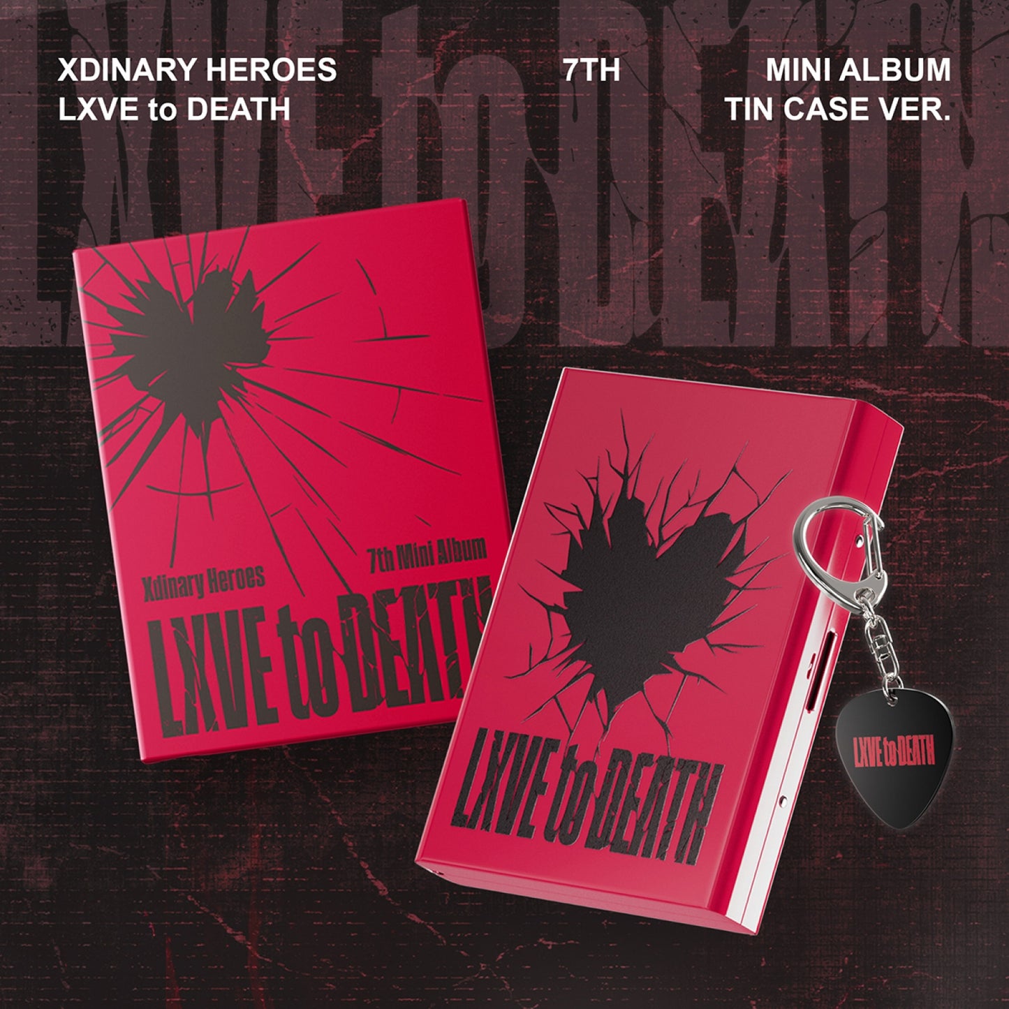 [PRE-ORDER BENEFIT] Xdinary Heroes 7TH MINI ALBUM LXVE to DEATH (MD ver.)