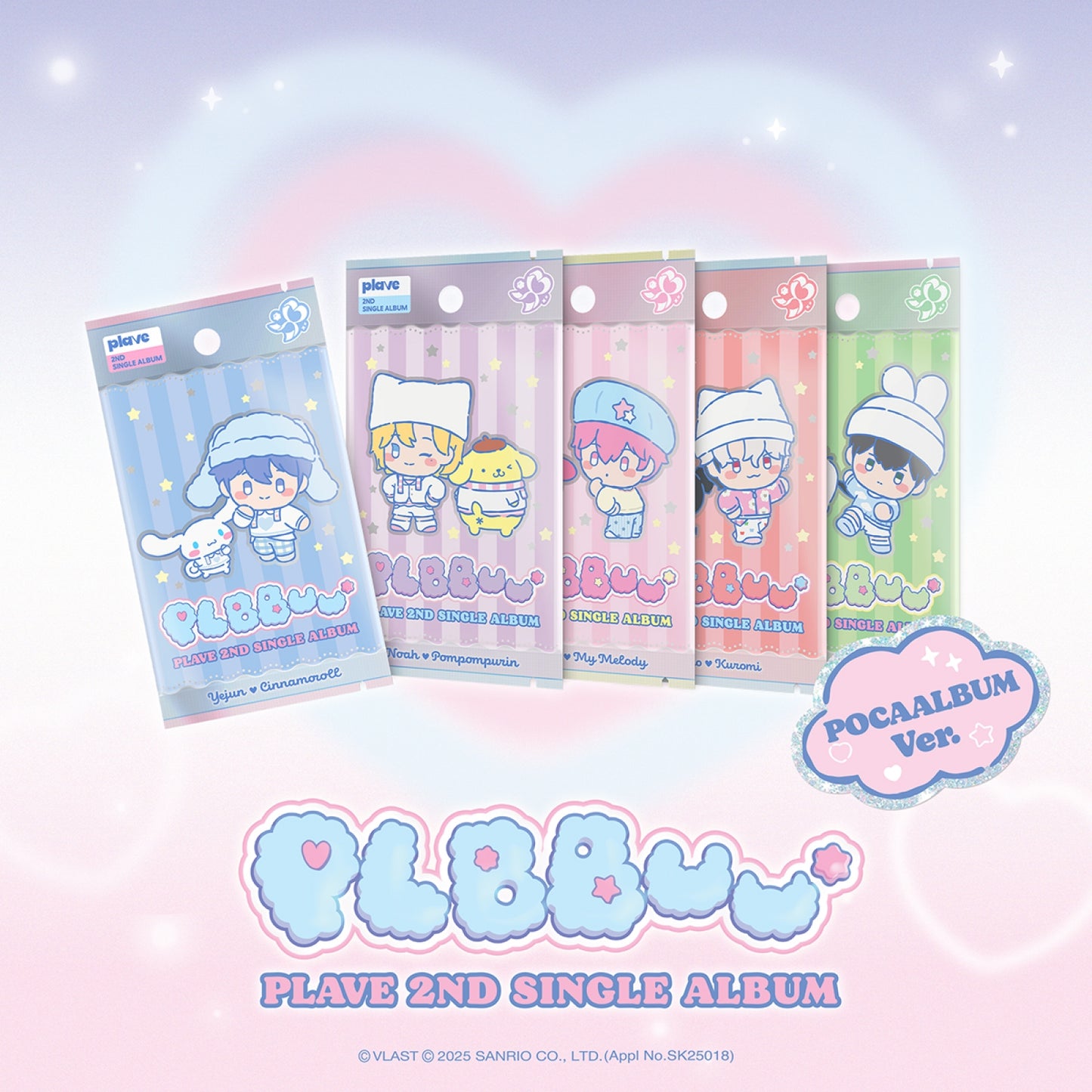 [PRE-ORDER] PLAVE 2nd Single Album PLBBUU (POCAALBUM Ver.)