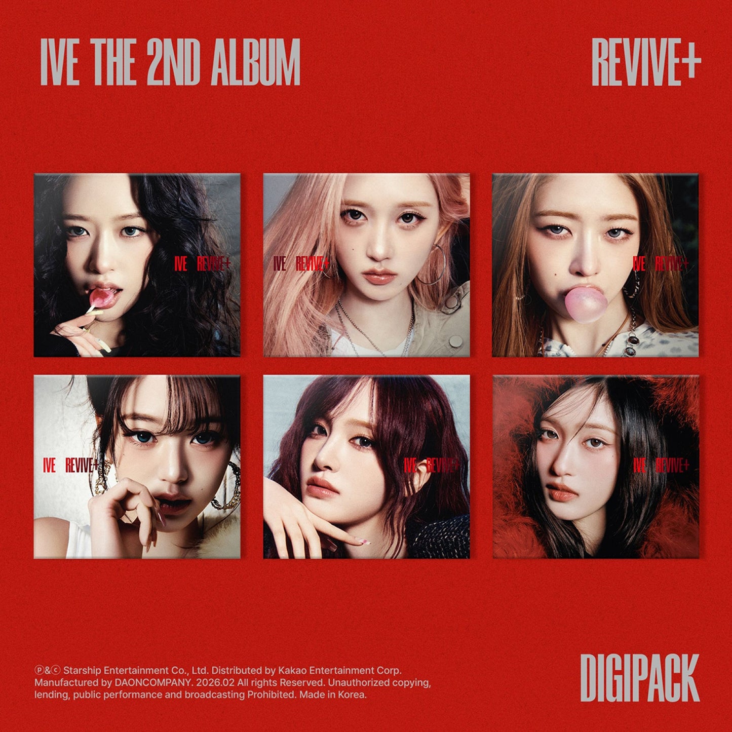 [PRE-ORDER] IVE 2ND ALBUM REVIVE+ (Digipack Ver.) (LIMITED)