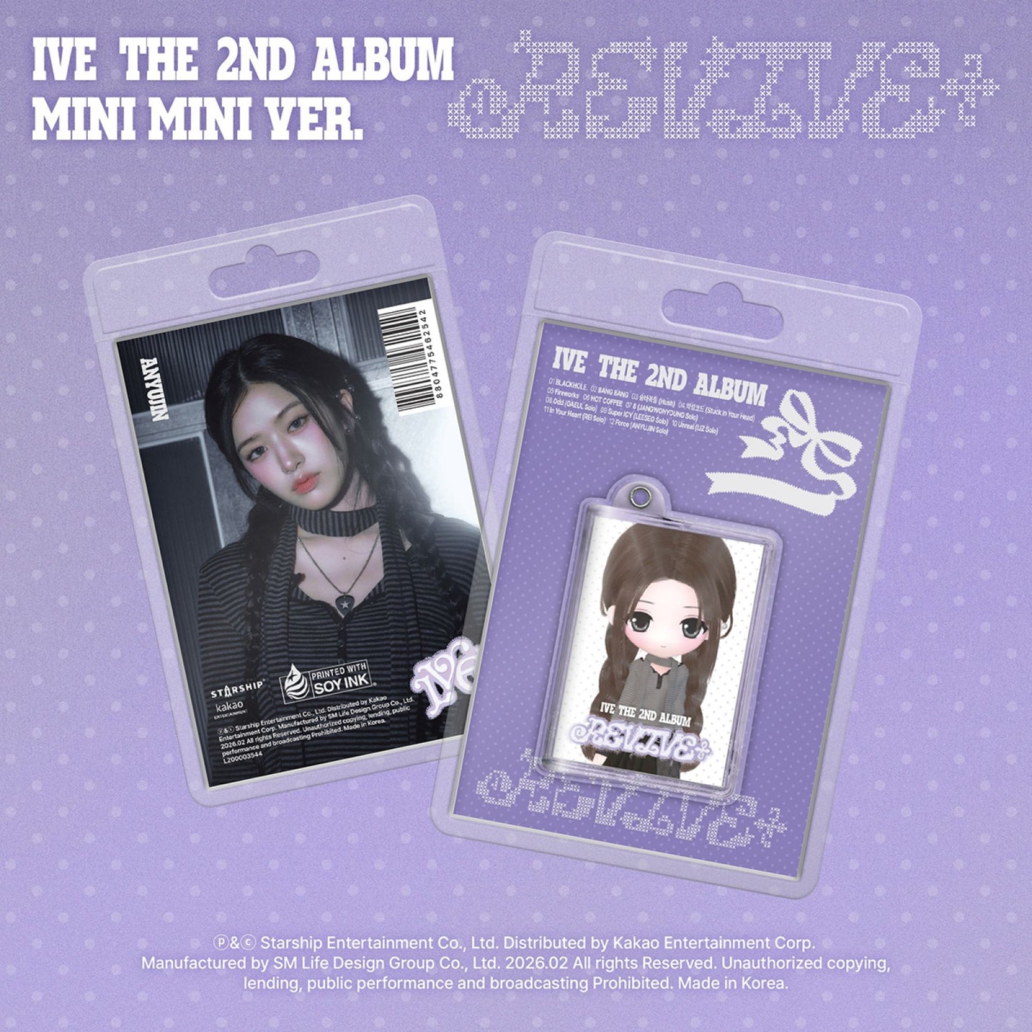 [PRE-ORDER] IVE 2ND ALBUM REVIVE+ (MINI MINI ver.) (LIMITED)
