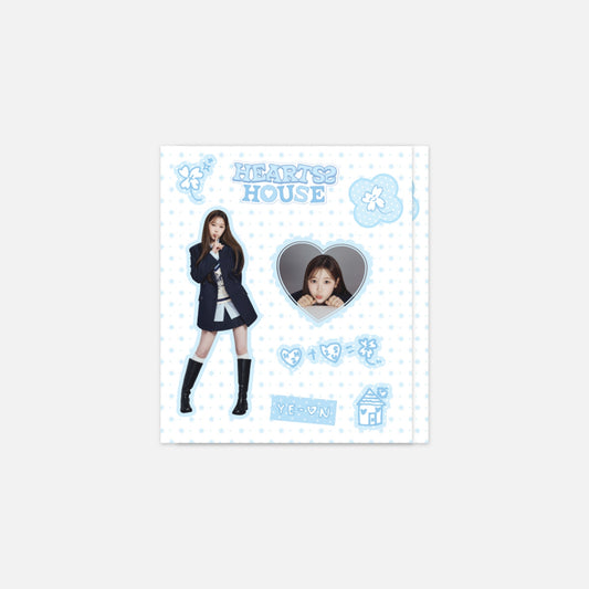 [PRE-ORDER] Hearts2Hearts 2026 FANMEETING [Hearts2 HOUSE] OFFICIAL MD STICKER SET