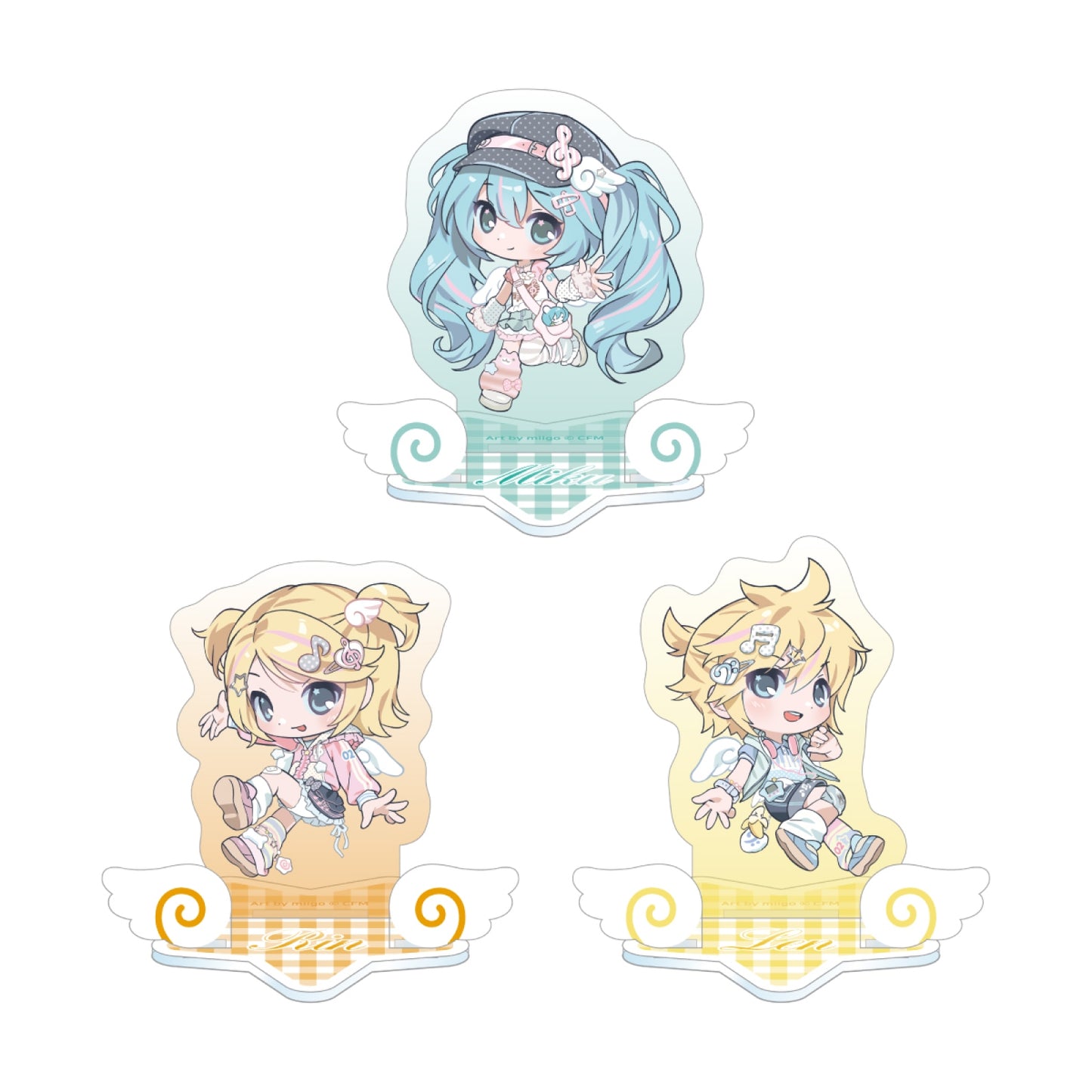 [PRE-ORDER] MIKU & RIN & LEN POP-UP STORE in SEOUL [Meet and Greet] OFFICIAL MD MINI ACRYLIC STAND