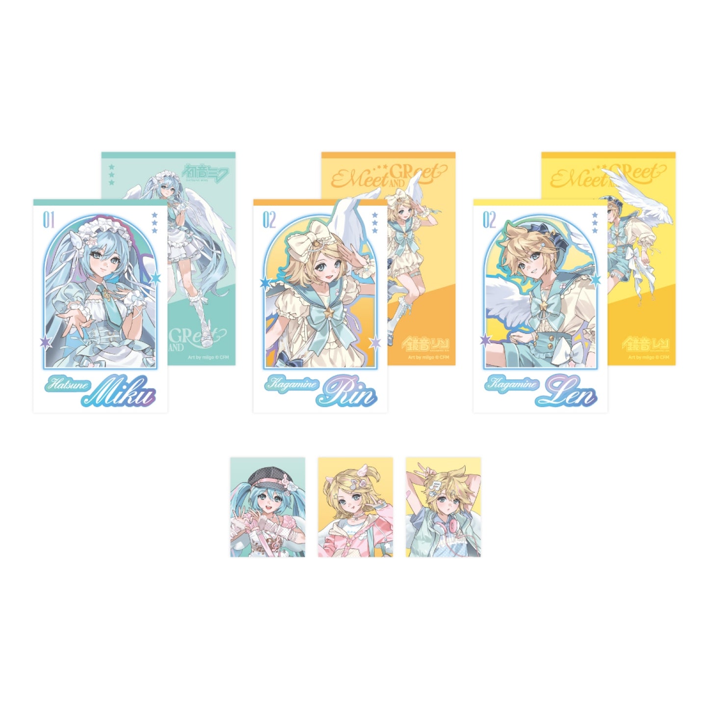 [PRE-ORDER] MIKU & RIN & LEN POP-UP STORE in SEOUL [Meet and Greet] OFFICIAL MD PHOTO SET