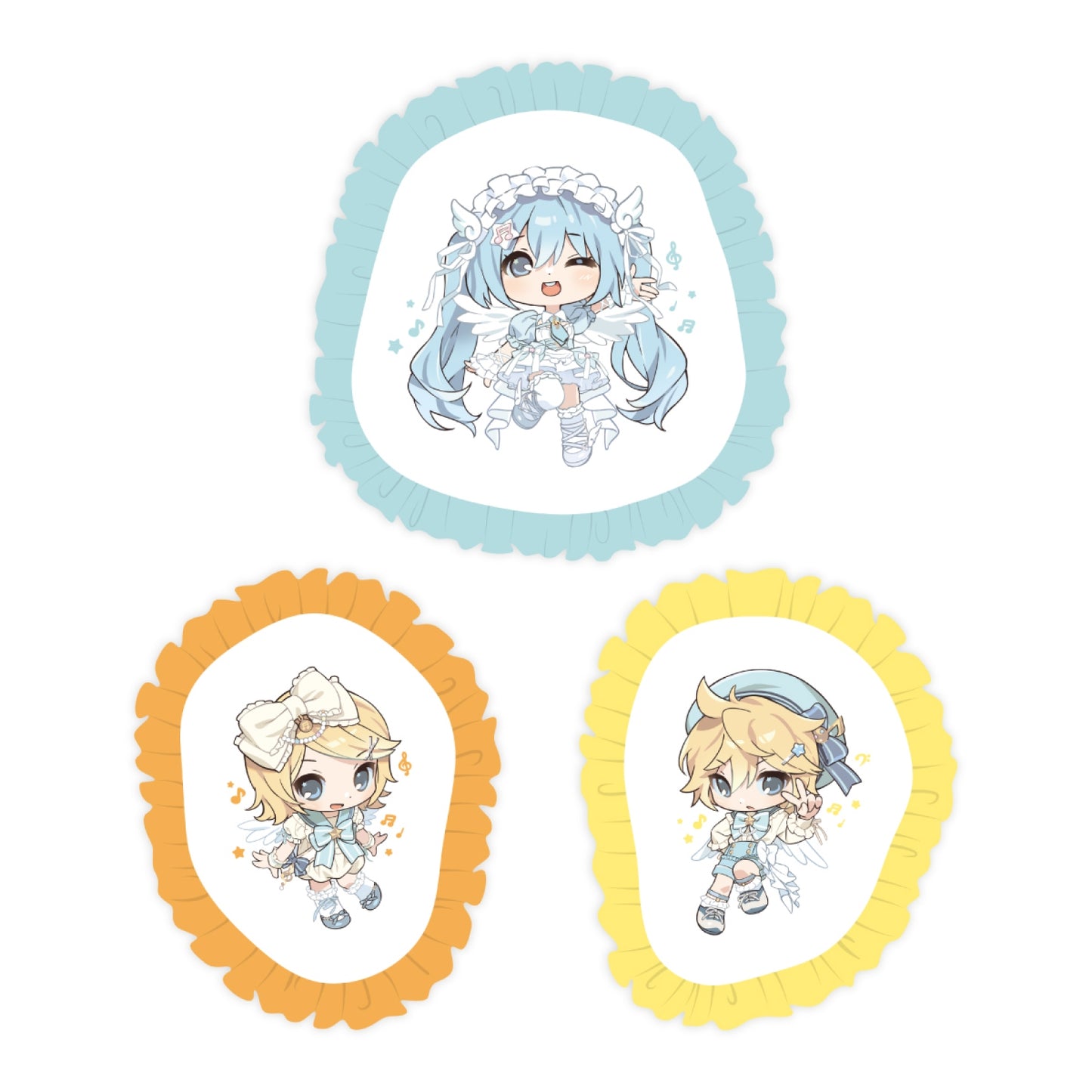 [PRE-ORDER] MIKU & RIN & LEN POP-UP STORE in SEOUL [Meet and Greet] OFFICIAL MD FLAT CUSHION