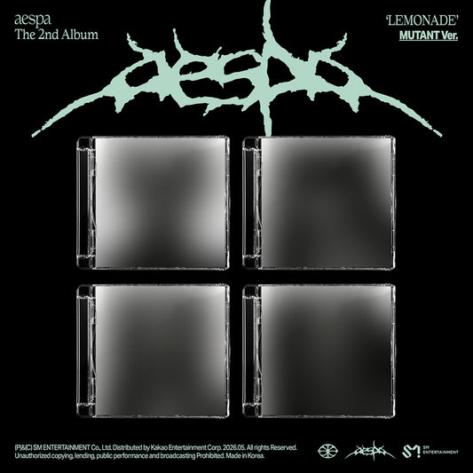 [PRE-ORDER BENEFIT] aespa The 2nd Album LEMONADE (MUTANT Ver.)