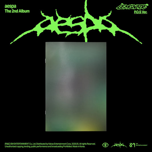 [PRE-ORDER BENEFIT] aespa The 2nd Album LEMONADE (P.O.S Ver.)
