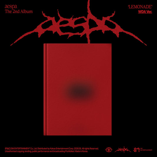 [PRE-ORDER BENEFIT] aespa The 2nd Album LEMONADE (WDA Ver.)