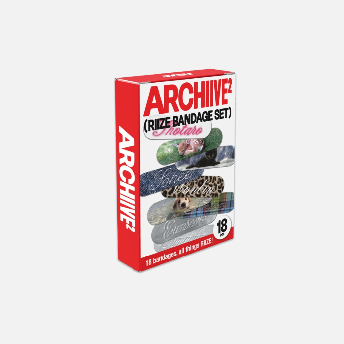 [PRE-ORDER] RIIZE 2026 POP-UP [ARCHIIVE²] OFFICIAL MD BANDAGE SET