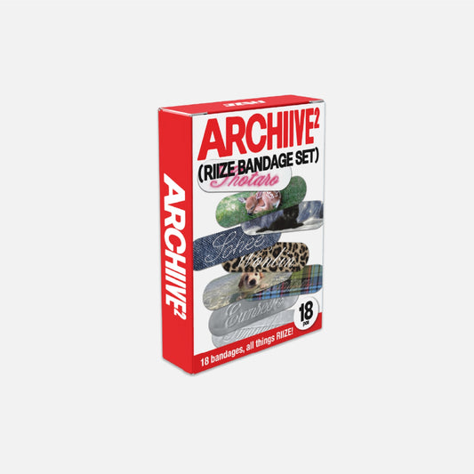 [PRE-ORDER] RIIZE 2026 POP-UP [ARCHIIVE²] OFFICIAL MD BANDAGE SET