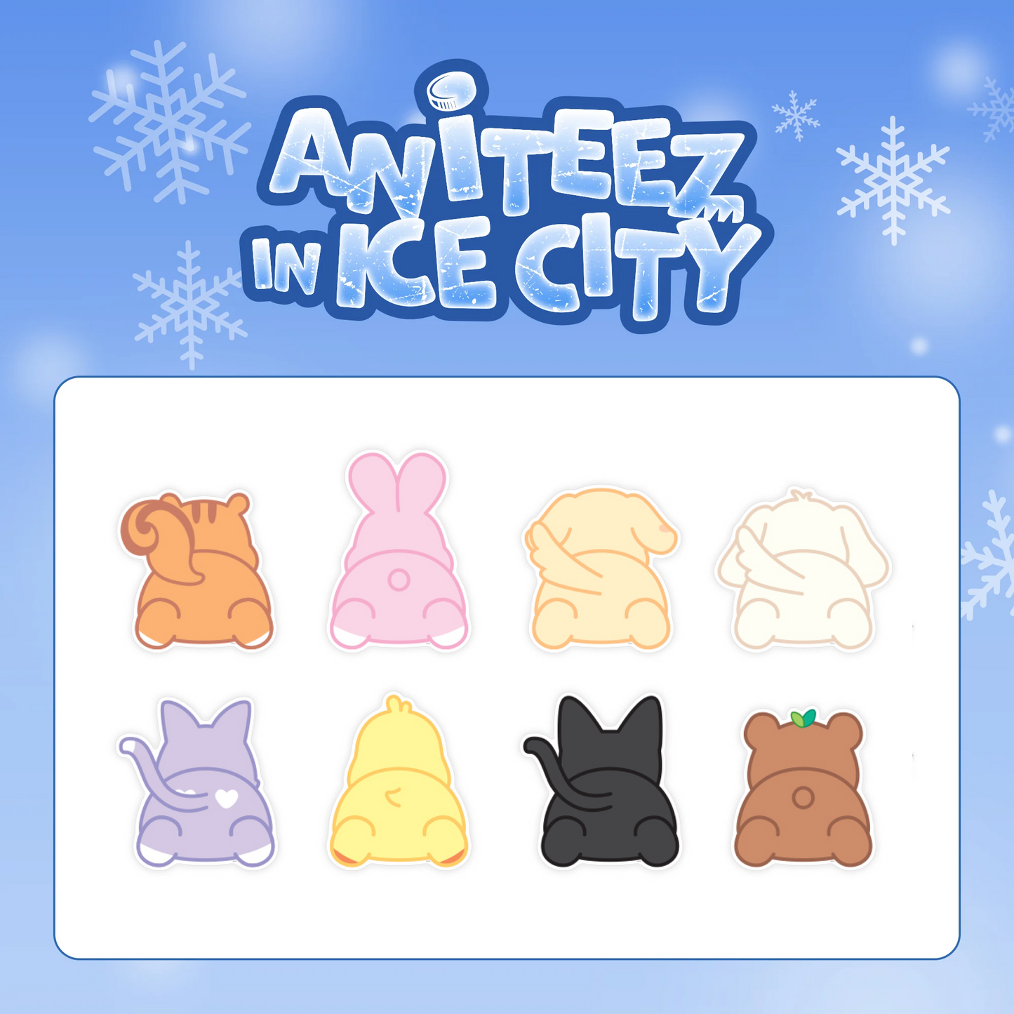 ATEEZ X ANITEEZ POP-UP 'ANITEEZ IN ICE CITY' OFFICIAL MD MOUSE PAD