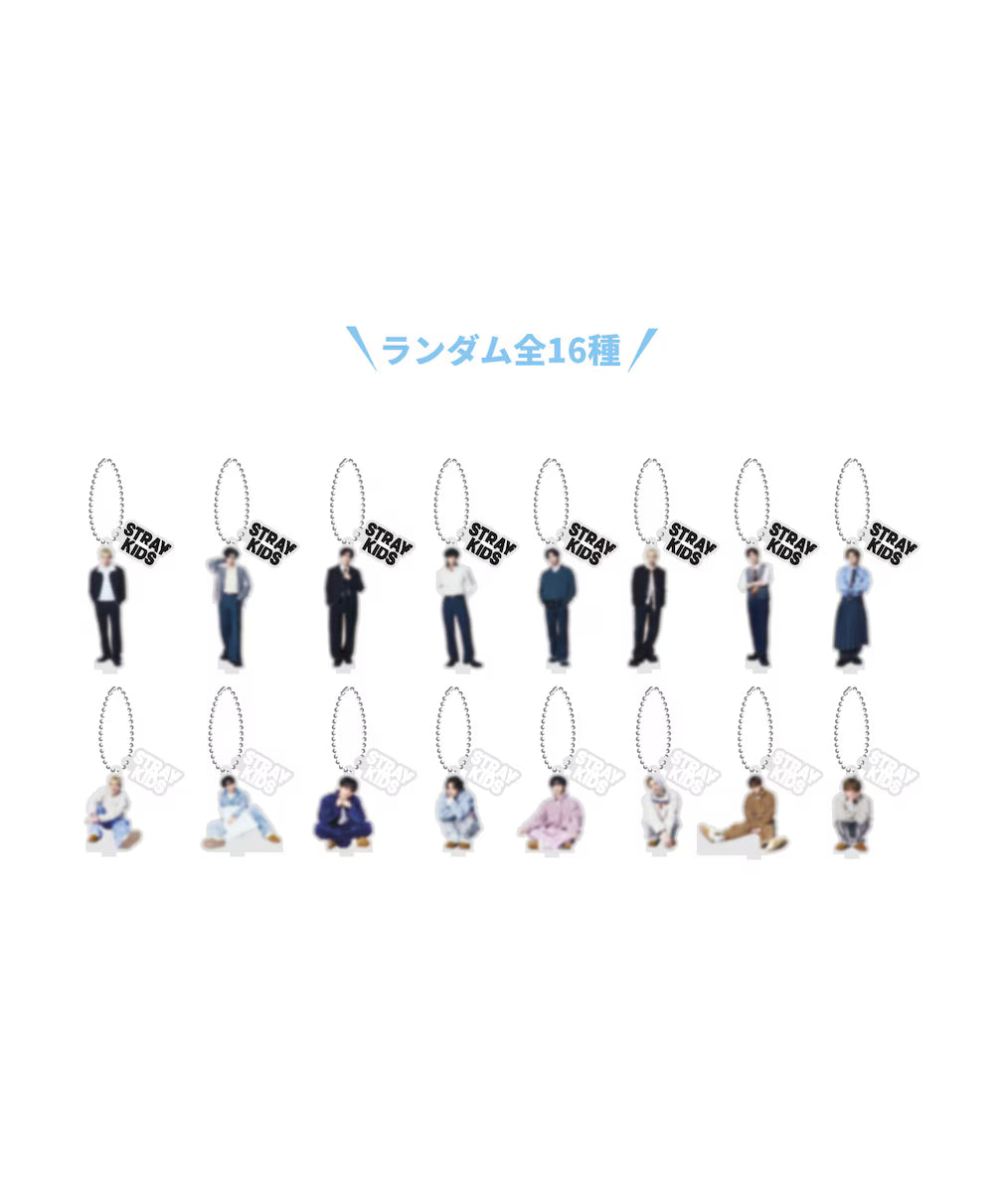 [PRE-ORDER EVENT] Stray Kids World Tour RUN IT JAPAN OFFICIAL MD RANDOM MINI ACRYLIC STAND CHARM
