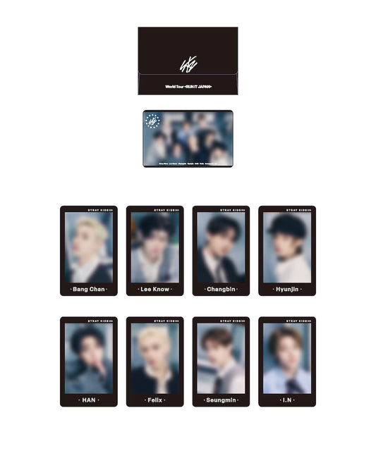 [PRE-ORDER EVENT] Stray Kids World Tour RUN IT JAPAN OFFICIAL MD PHOTO CARD SET (9PIECES) A