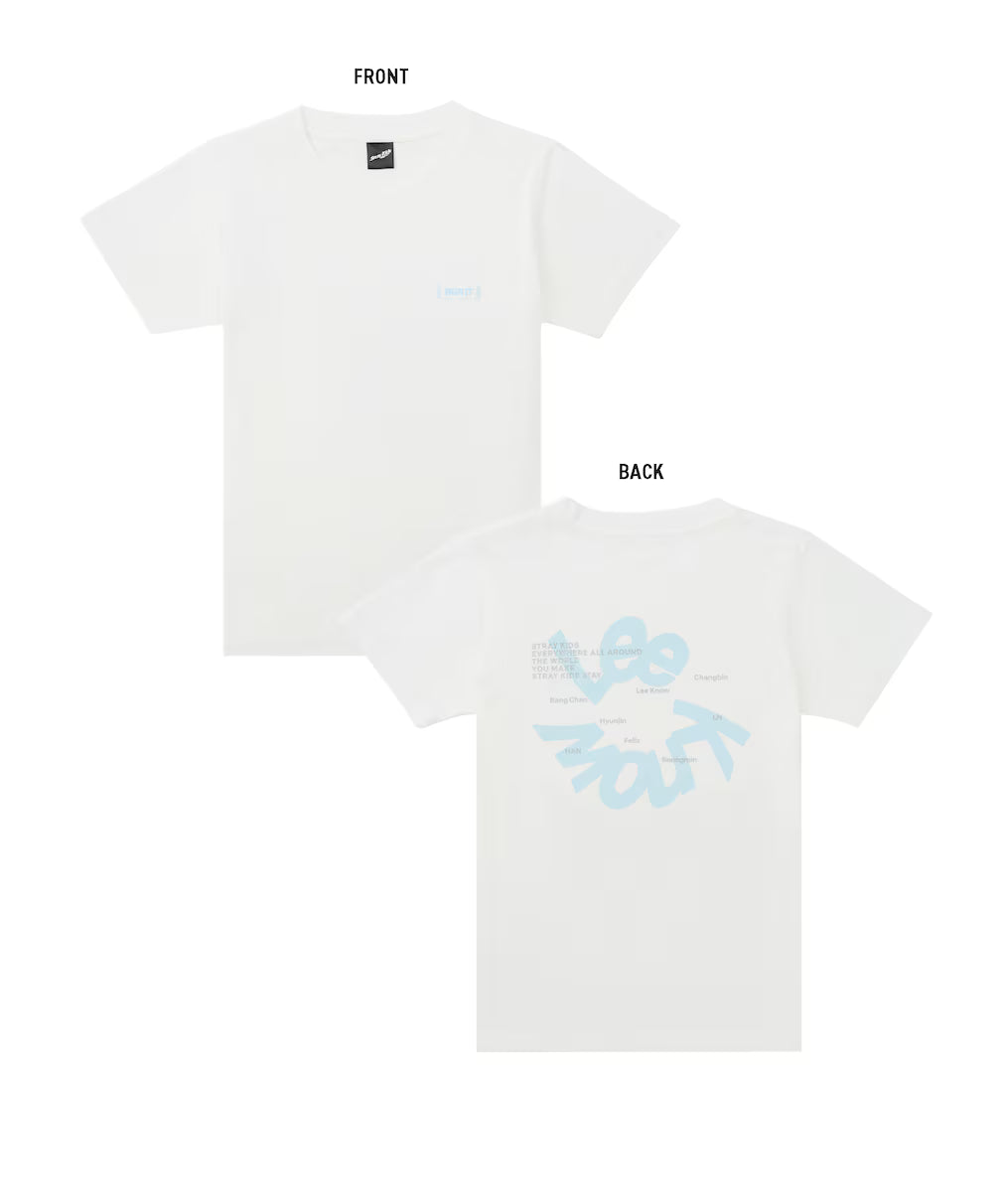 [PRE-ORDER EVENT] Stray Kids World Tour RUN IT JAPAN OFFICIAL MD T-SHIRT