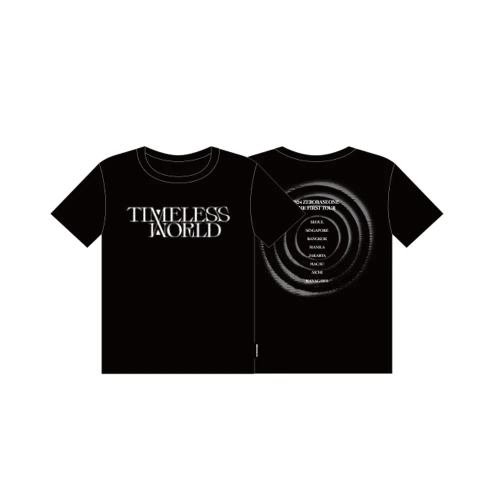 [PRE-ORDER EVENT] ZEROBASEONE TIMELESS WORLD IN SEOUL OFFICIAL MD TOUR T-SHIRTS