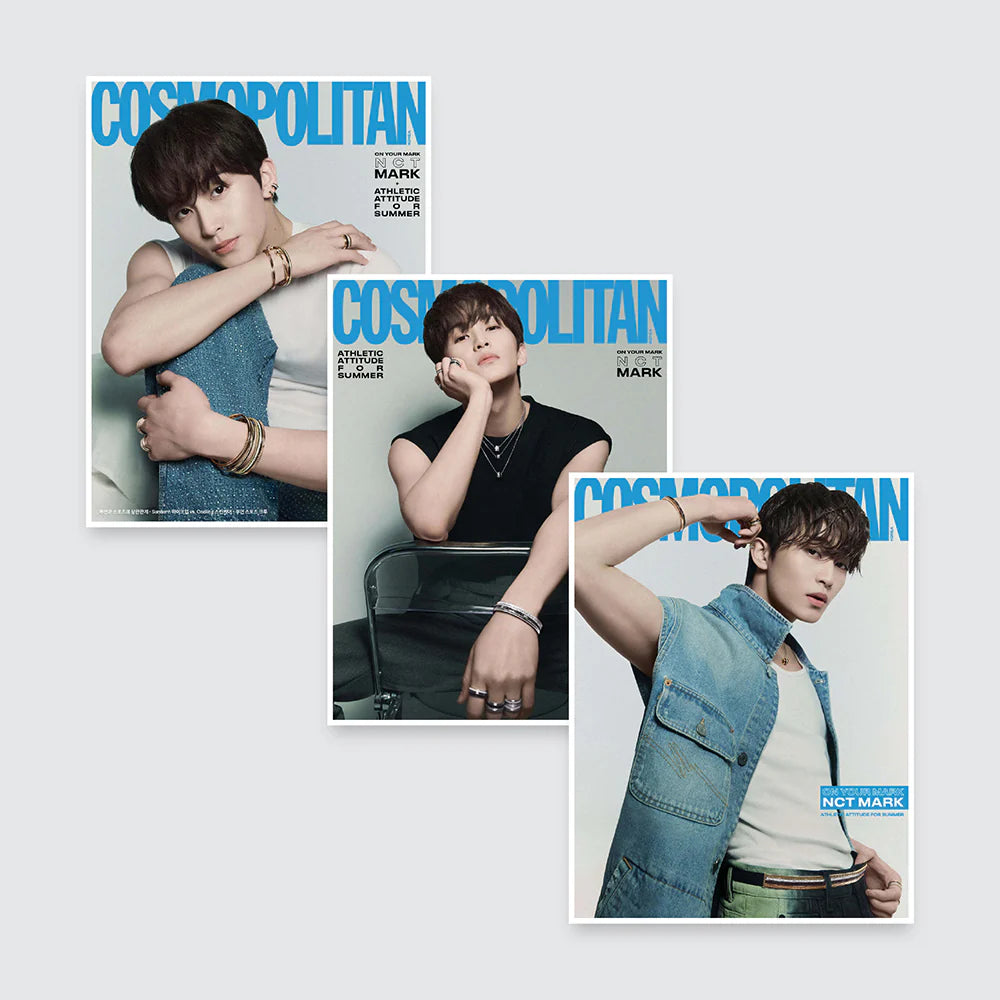 COSMOPOLITAN Korea Magazine June 2024 NCT MARK