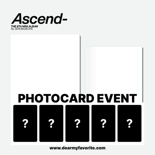 [PRE-ORDER BENEFIT] ZEROBASEONE The 6th Mini Album Ascend- (Photobook Ver.)