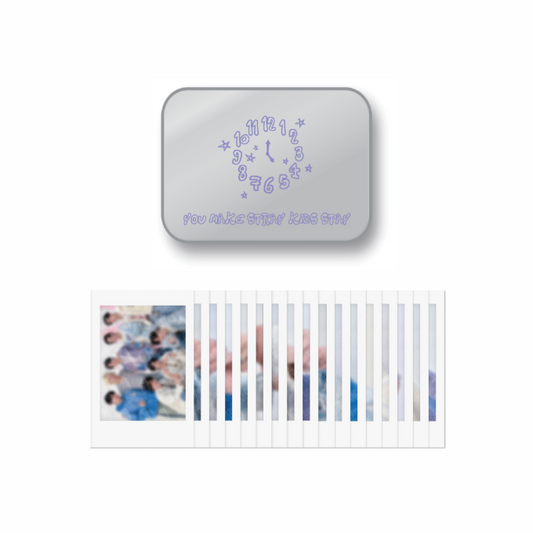 [PRE-ORDER] Stray Kids 5TH FANMEETING SKZ 5'CLOCK OFFICIAL MD TINCASE POLAROID SET