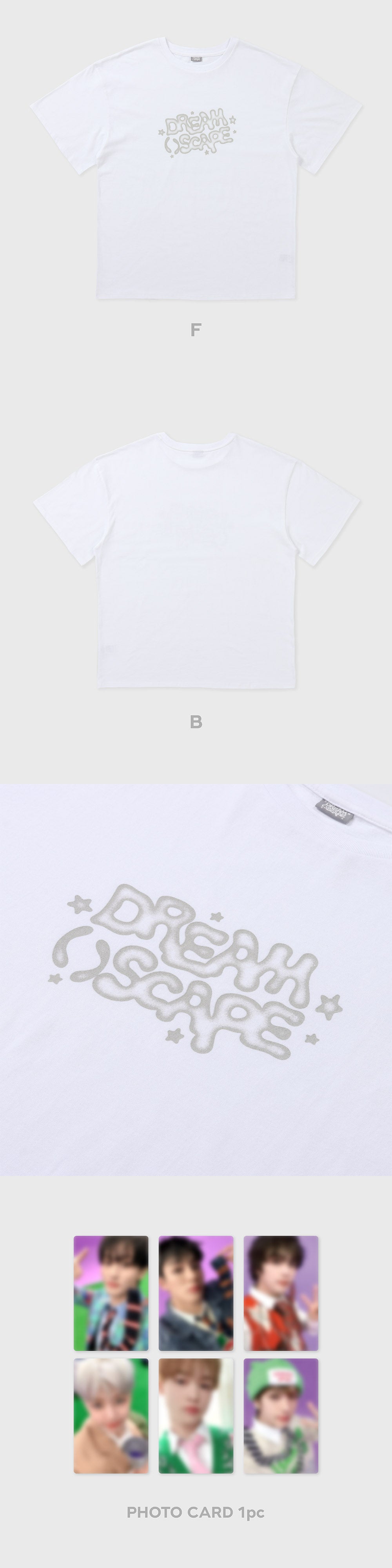 NCT DREAM DREAM( )SCAPE OFFICIAL MD T-SHIRT SET
