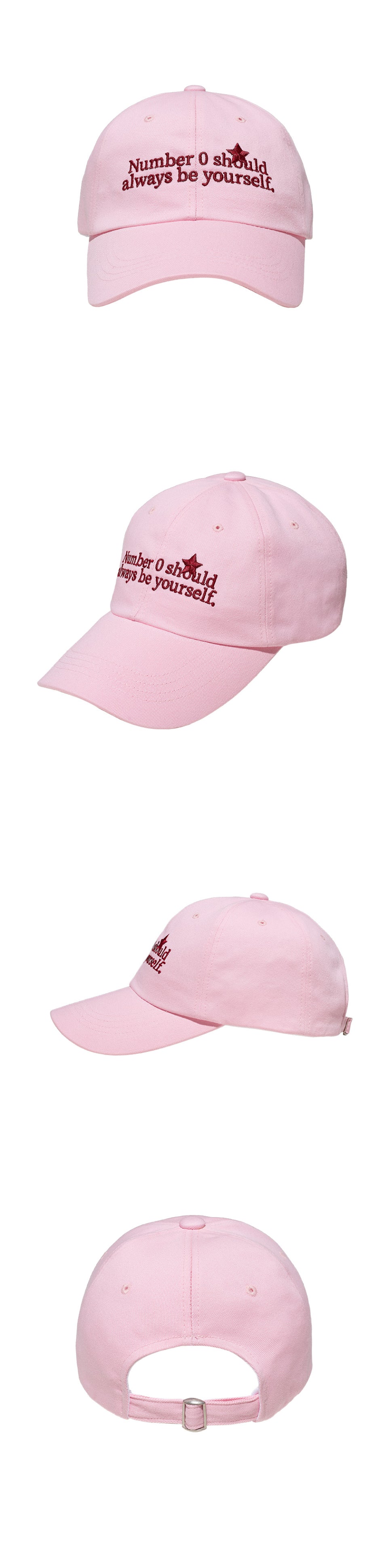 [PRE-ORDER] NARCISSISM & ITZAVIBE(ITZ*) OFFICIAL SAYING CAP - PINK