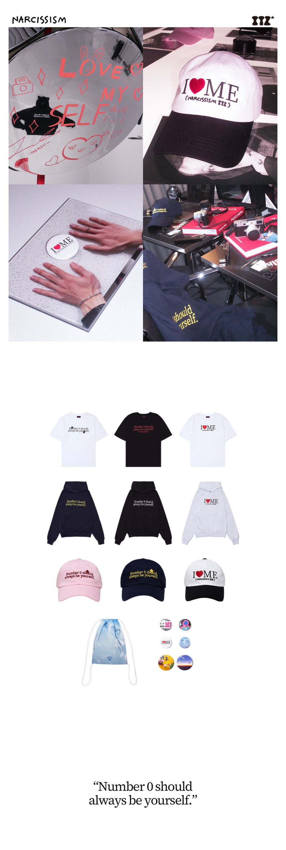 [PRE-ORDER] NARCISSISM & ITZAVIBE(ITZ*) OFFICIAL SAYING HOODIE