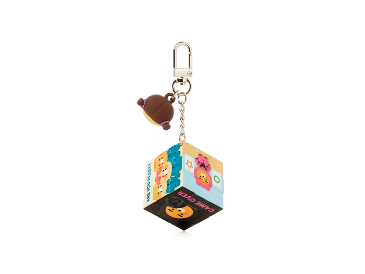 SQUID GAME X KAKAO FRIENDS Official MD Cube Keyring