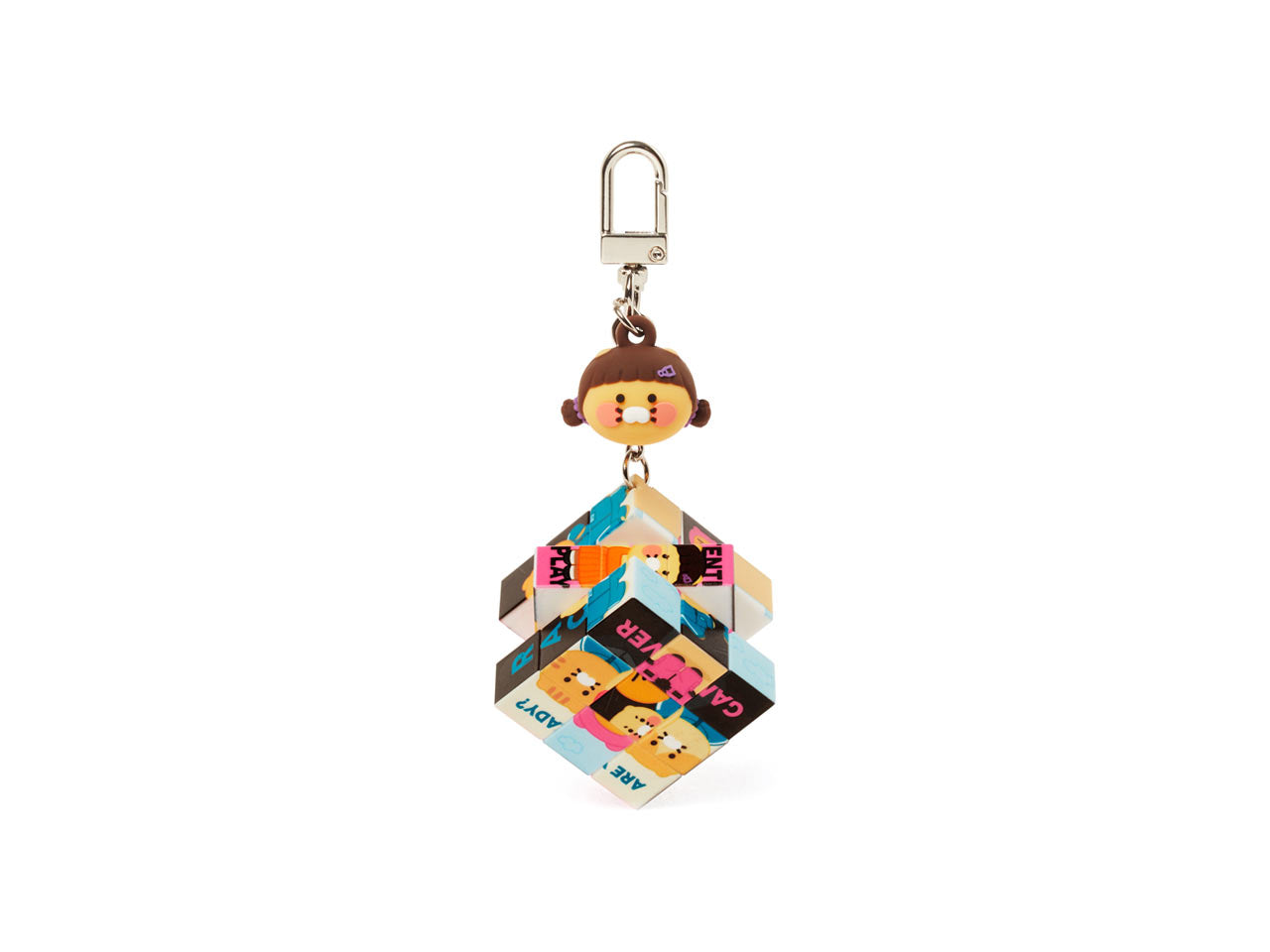 SQUID GAME X KAKAO FRIENDS Official MD Cube Keyring