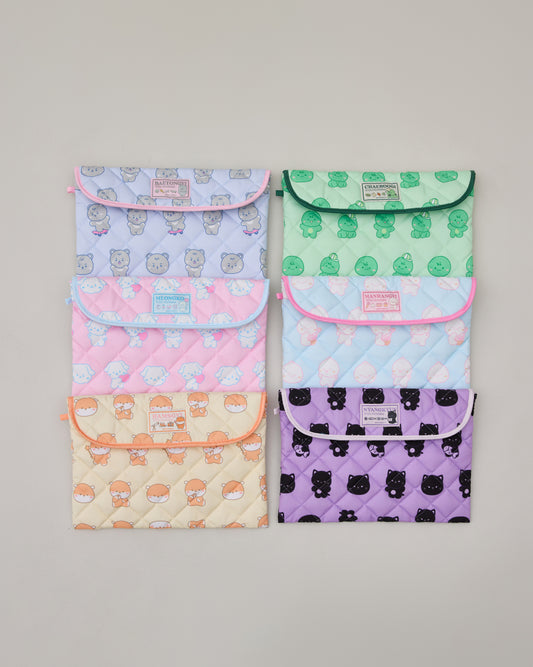 [PRE-ORDER] SPAO & MONMUNGCHI X & MUSINSA 25SS SUMMER NIGHT COLLECTION Laptop Pouch