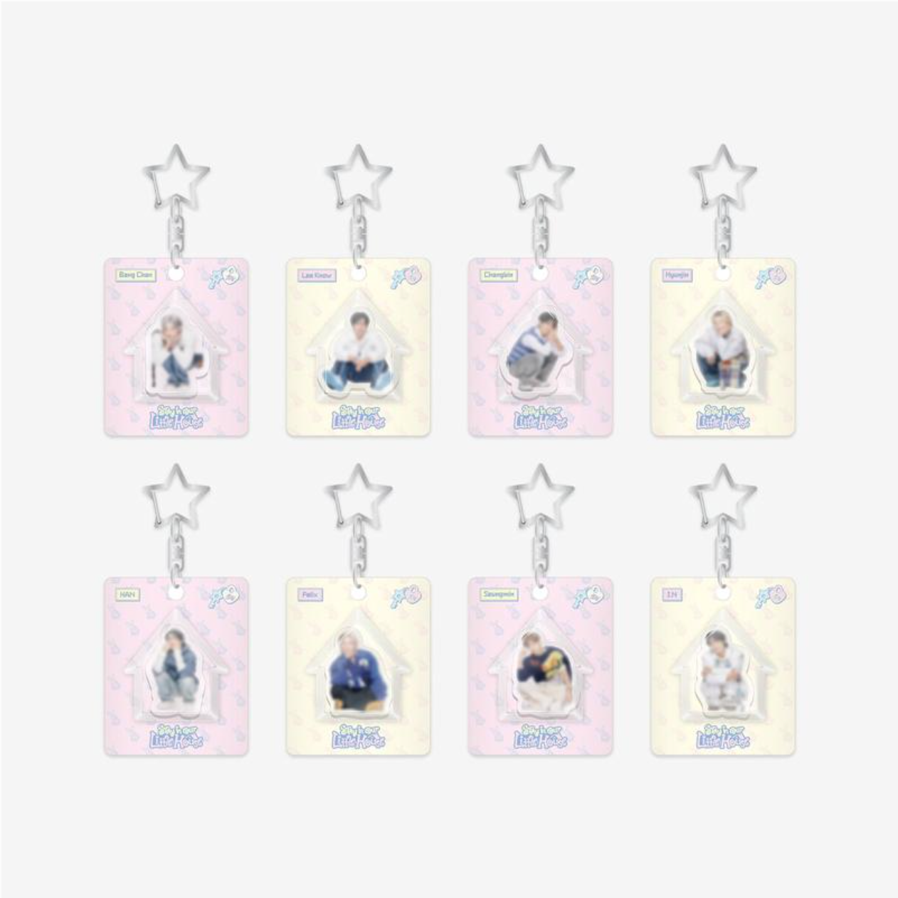 [PRE-ORDER] Stray Kids 6TH FANMEETING STAY in Our Little House OFFICIAL MD MINI BLOCK KEYRING