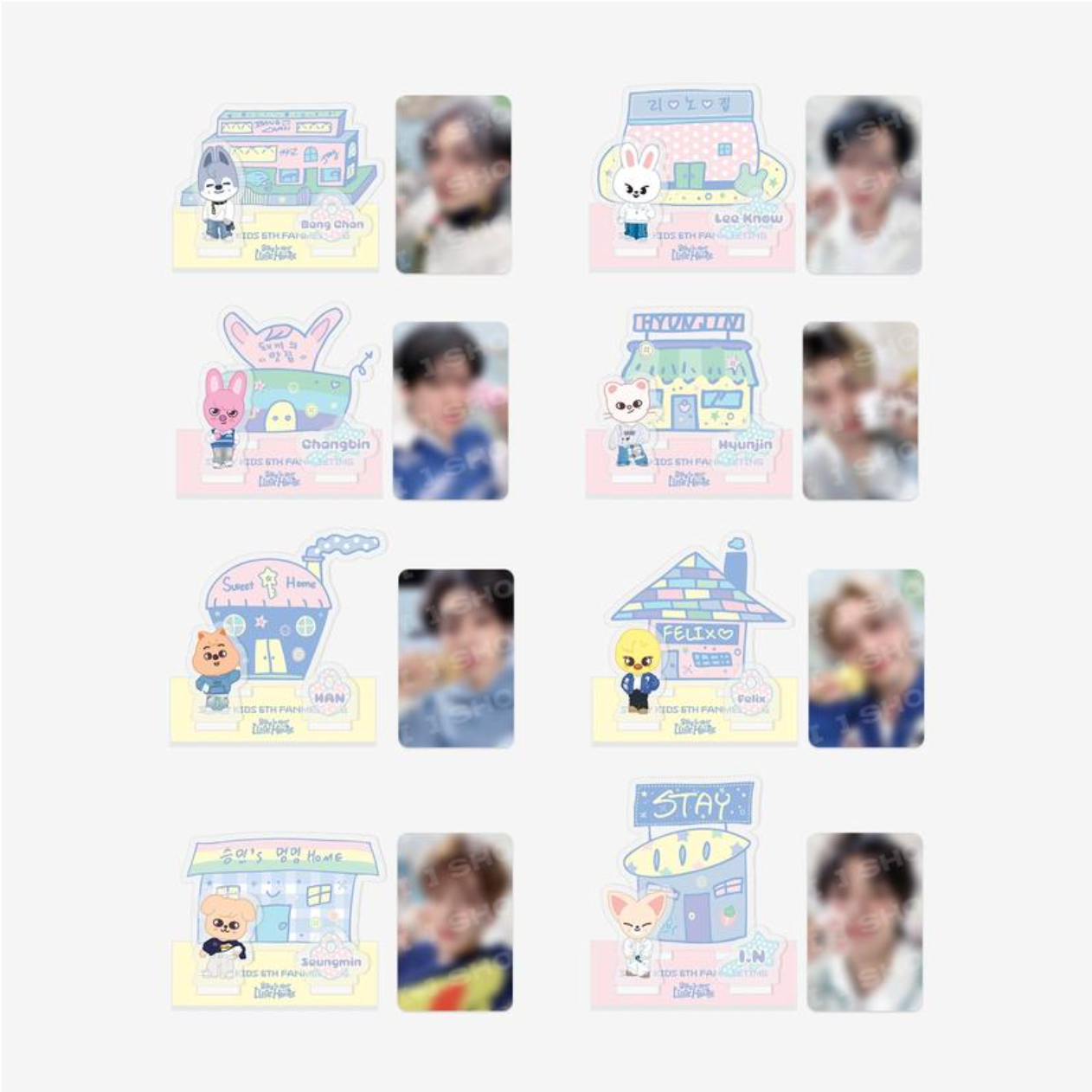 [PRE-ORDER] Stray Kids 6TH FANMEETING STAY in Our Little House OFFICIAL MD SECRET ACRYLIC STAND