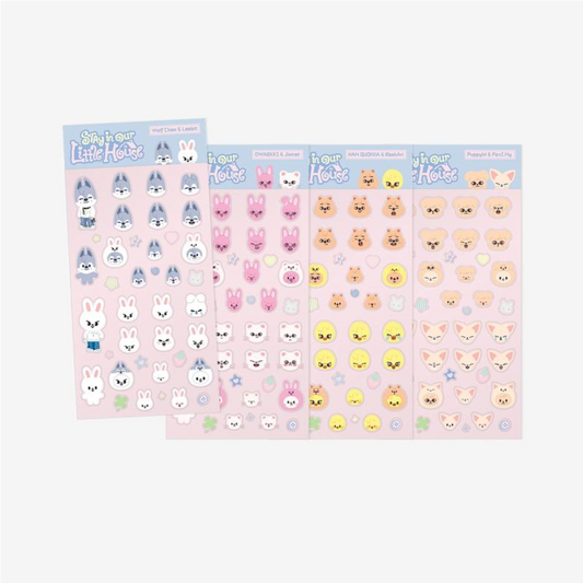 [PRE-ORDER] Stray Kids 6TH FANMEETING STAY in Our Little House OFFICIAL MD SKZOO 3D STICKER
