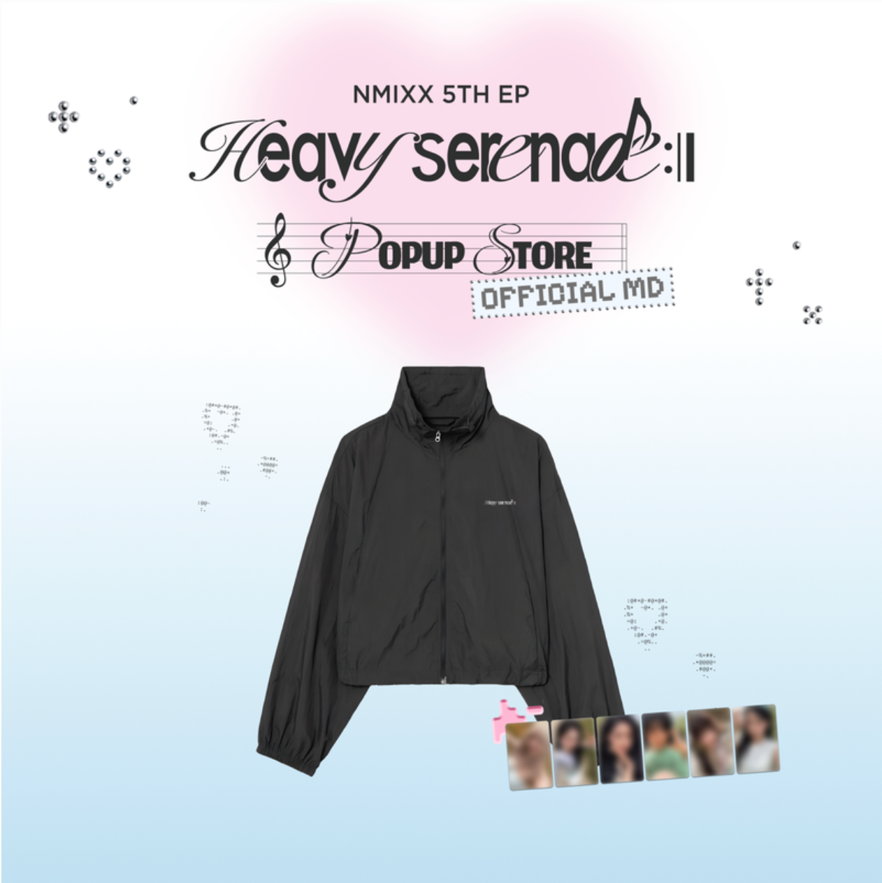 [PRE-ORDER] NMIXX [Heavy Serenade] POP-UP STORE OFFICIAL MD WIND BREAKER