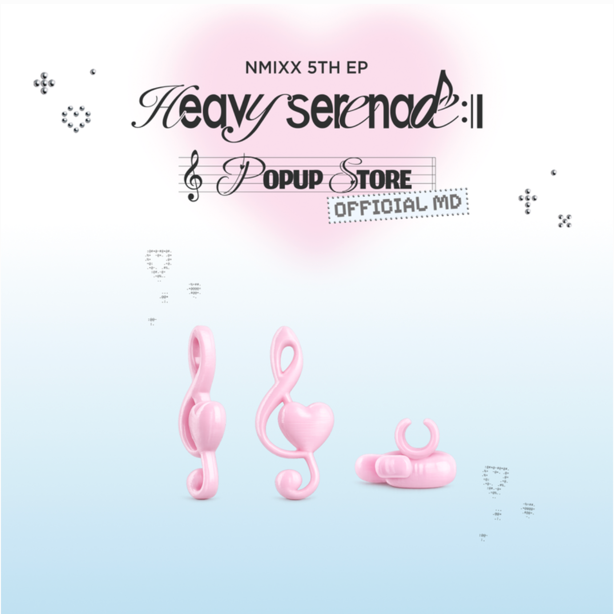 [PRE-ORDER] NMIXX [Heavy Serenade] POP-UP STORE OFFICIAL MD WIRED EARPHONES ACCESSORIES