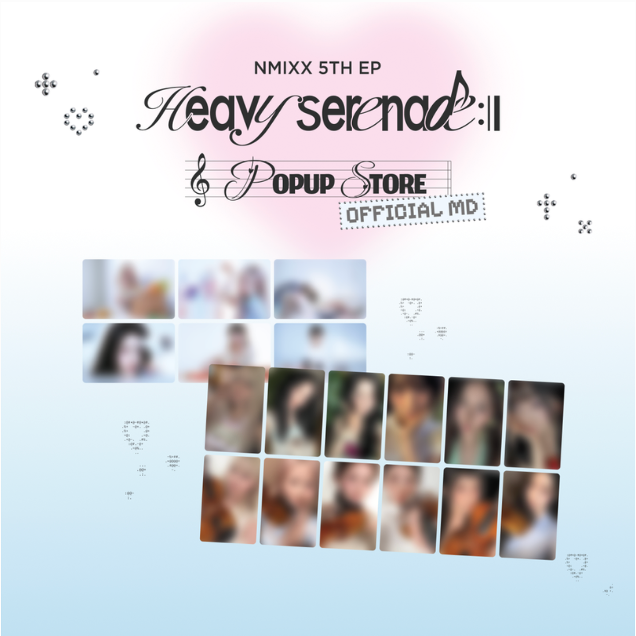 [PRE-ORDER] NMIXX [Heavy Serenade] POP-UP STORE OFFICIAL MD LENTICULAR TRADING CARD