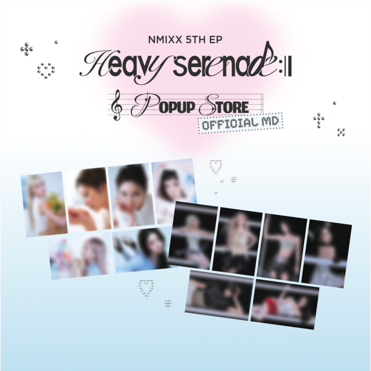 [PRE-ORDER] NMIXX [Heavy Serenade] POP-UP STORE OFFICIAL MD POSTCARD SET