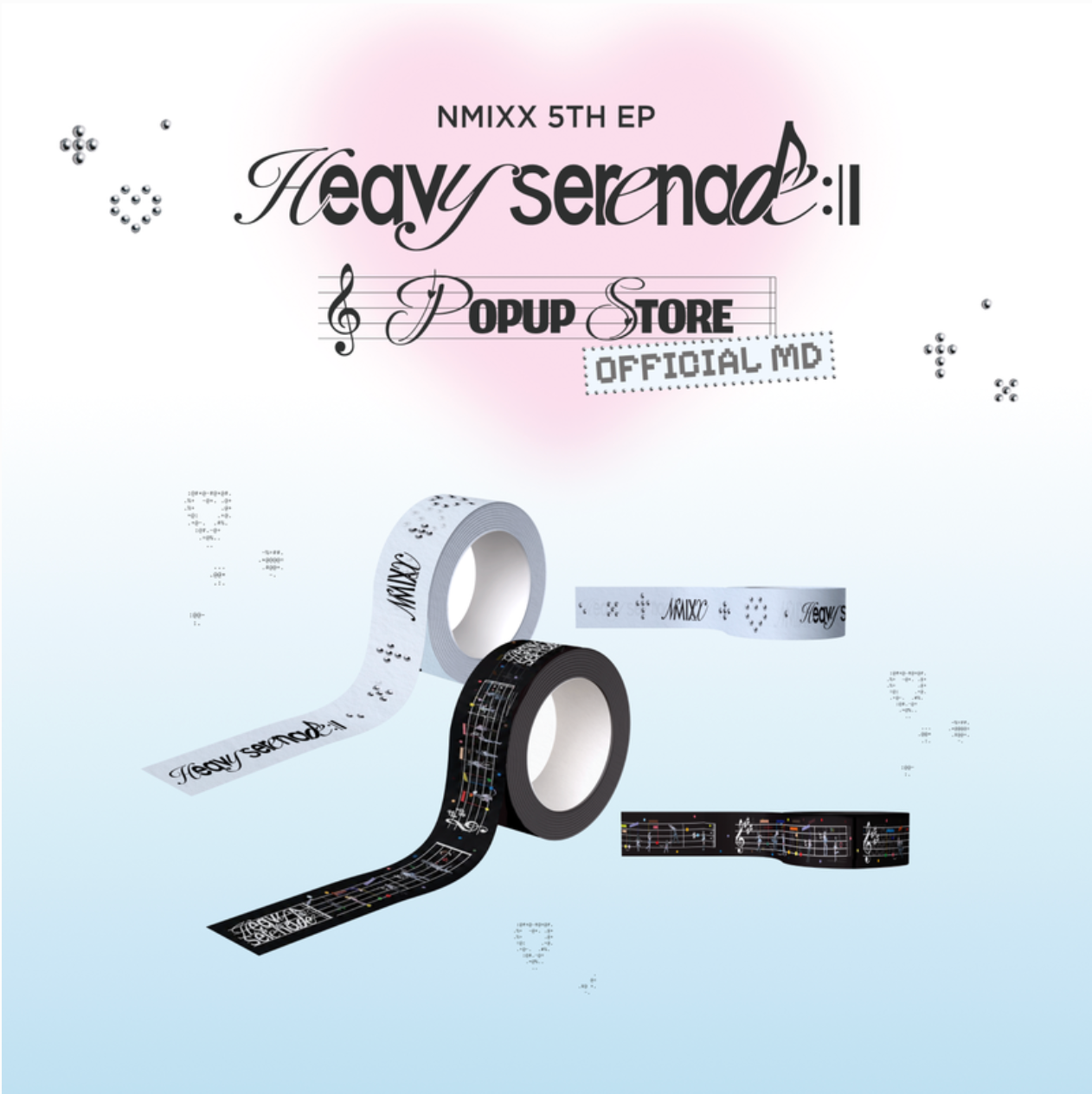 [PRE-ORDER] NMIXX [Heavy Serenade] POP-UP STORE OFFICIAL MD MASKING TAPE
