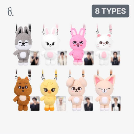 [PRE-ORDER EVENT] Stray Kids World Tour RUN IT SEOUL MD SKZOO PLUSH CROSS BAG