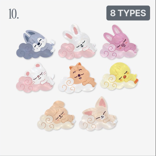 [PRE-ORDER EVENT] Stray Kids World Tour RUN IT SEOUL MD SKZOO HAIR CLIP