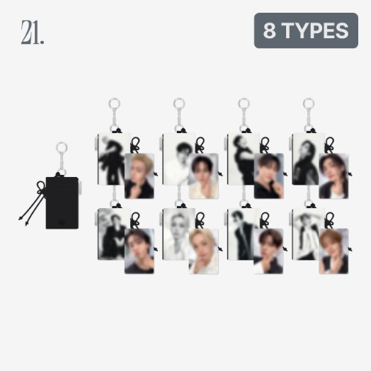 [PRE-ORDER EVENT] Stray Kids World Tour RUN IT SEOUL MD CARD HOLDER KEYRING