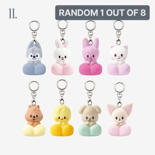 [PRE-ORDER EVENT] Stray Kids World Tour RUN IT SEOUL MD SKZOO SECRET CLICKER KEYRING