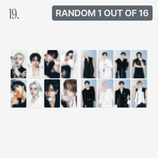 [PRE-ORDER EVENT] Stray Kids World Tour RUN IT SEOUL MD SPECIAL TRADING CARD