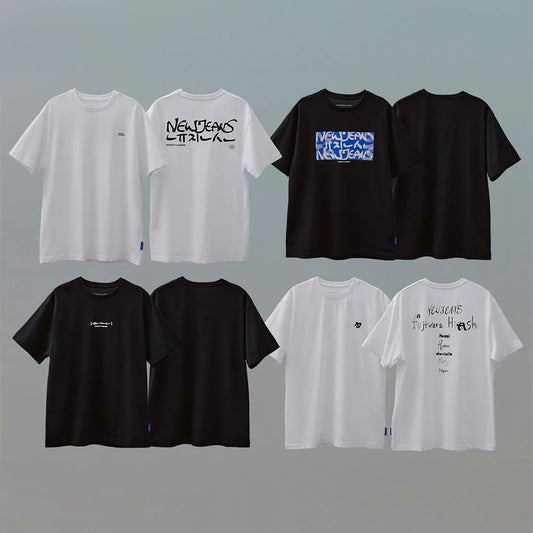 [PRE-ORDER] NewJeans Supernatural POP-UP MD NJ X Hiroshi Fujiwara COLLER T-Shirt