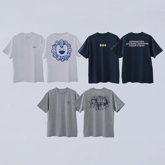 NewJeans Supernatural POP-UP NewJeans X MURAKAMI MD T-SHIRT